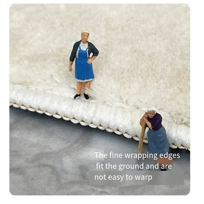 VIKAMA Creative Bow Rug Living Room Bedroom Kitchen Bathroom Absorbent Machine Washable Doormat Carpet Home Decor Mat Rug Badiee Stylez