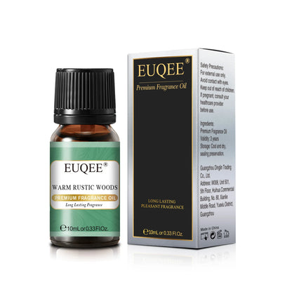 EUQEE 10ML Men's Fragrance Oil For Car Diffuser,Making Candle Leather Forest Pine Coffee Cake Cedarwood Bay Rum 1pcs/3pcs/6pcs - Badiee Stylez