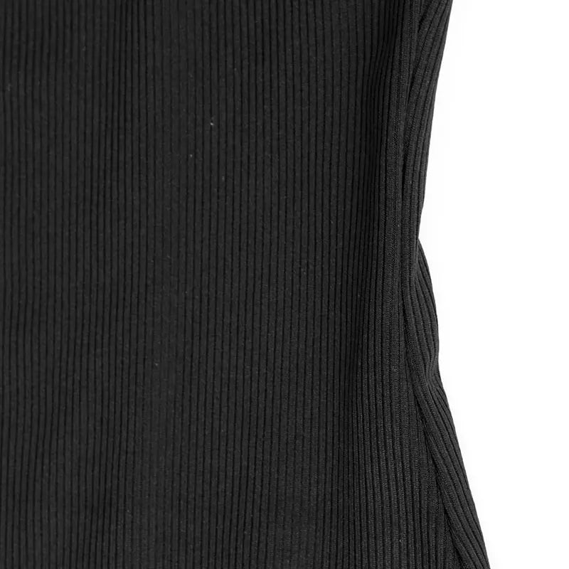 Summer Women's Jumpsuits New Streetwear Fashion Letters Embroidery Jumpsuits Black Sexy Backless Slim Sleeveless Sports Clothing Badiee Stylez