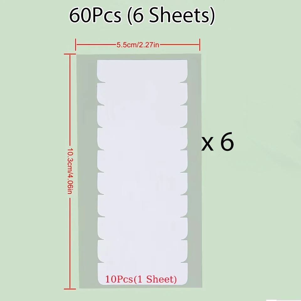 60/120/180/360pcs Hair Extension Tape Tabs,Double Sided Tape in Extension,Adhesive Wig Tape  Beauty Tool for Hair Extensions Wig