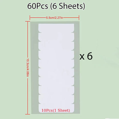 60/120/180/360pcs Hair Extension Tape Tabs,Double Sided Tape in Extension,Adhesive Wig Tape  Beauty Tool for Hair Extensions Wig