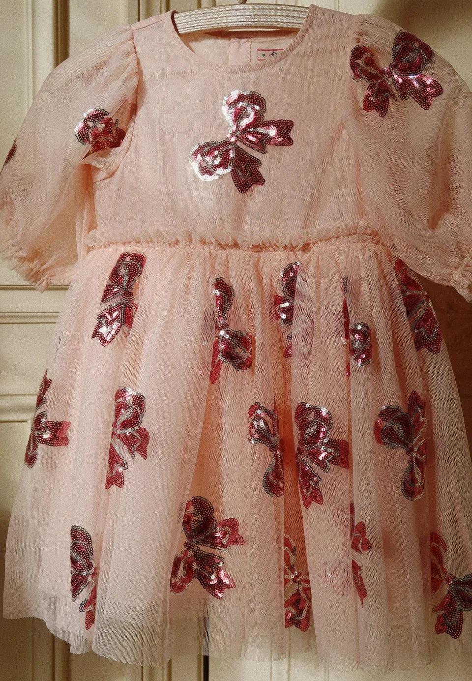 2025 Girls Party Princess Dress KS Kids Sequin Mesh Dresses Girl Full Print Dress Carnival Party Baby Cute Skirt Children Gifts