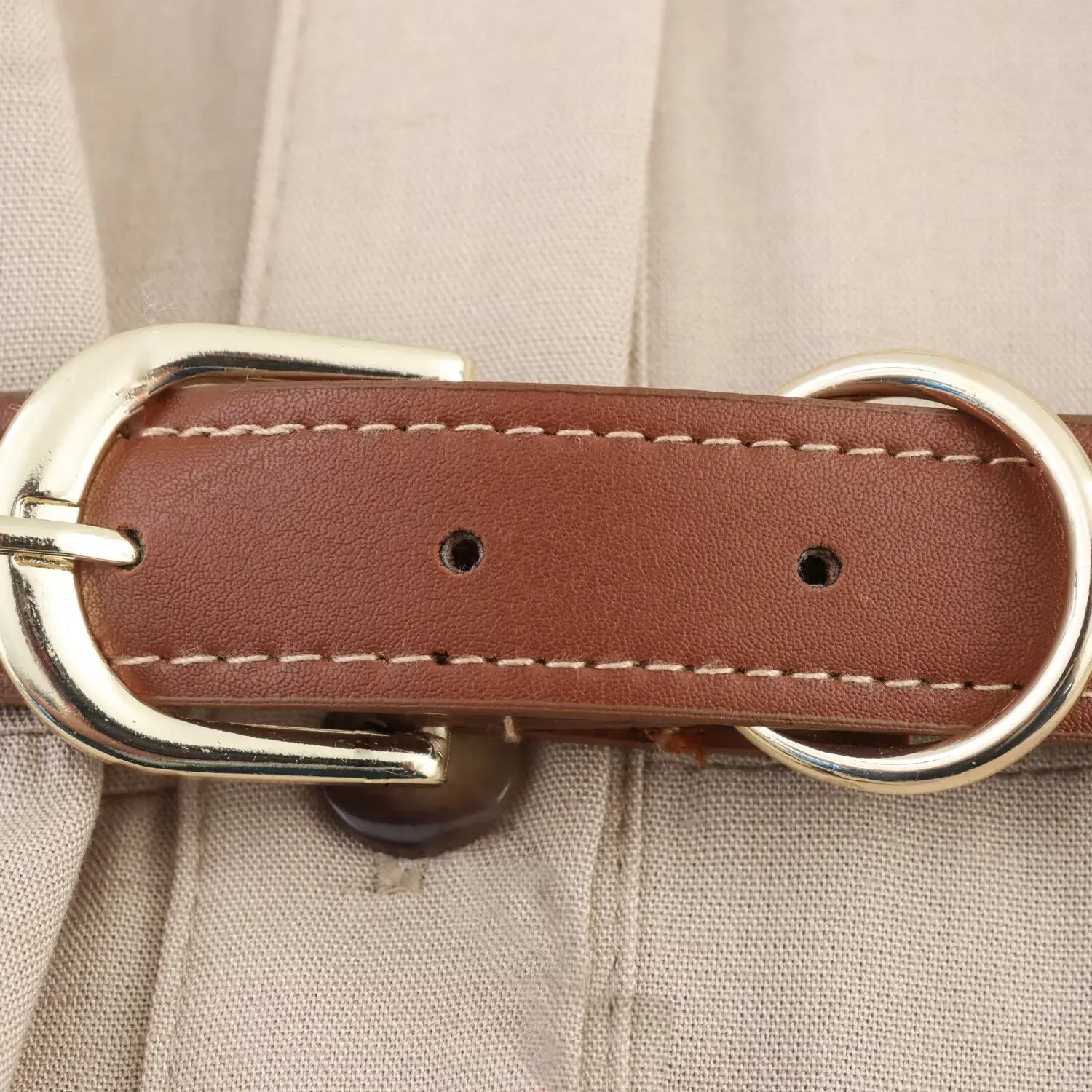 PB&ZA2025 Summer New Arrivals Women's Casual Fashion Simple Commuter Belt Sleeveless Lapel Mini Dress