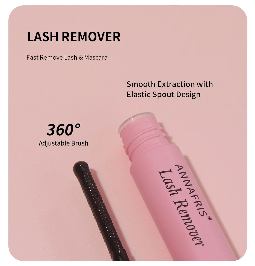 ANNAFRIS 300Pcs DIY Cluster Lash Extension Kit Color individual Lashes Kit with Lash Bond&Seal Remover Tweezers