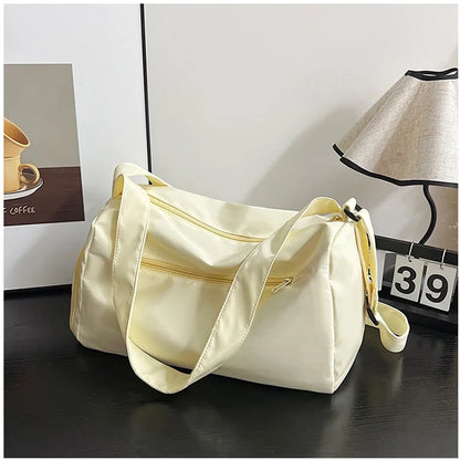 2025 Large capacity Travel Tote Bags for Women nylon Shoulder Messenger Bag Sports Yoga Satchels Fashion Woman Handbag