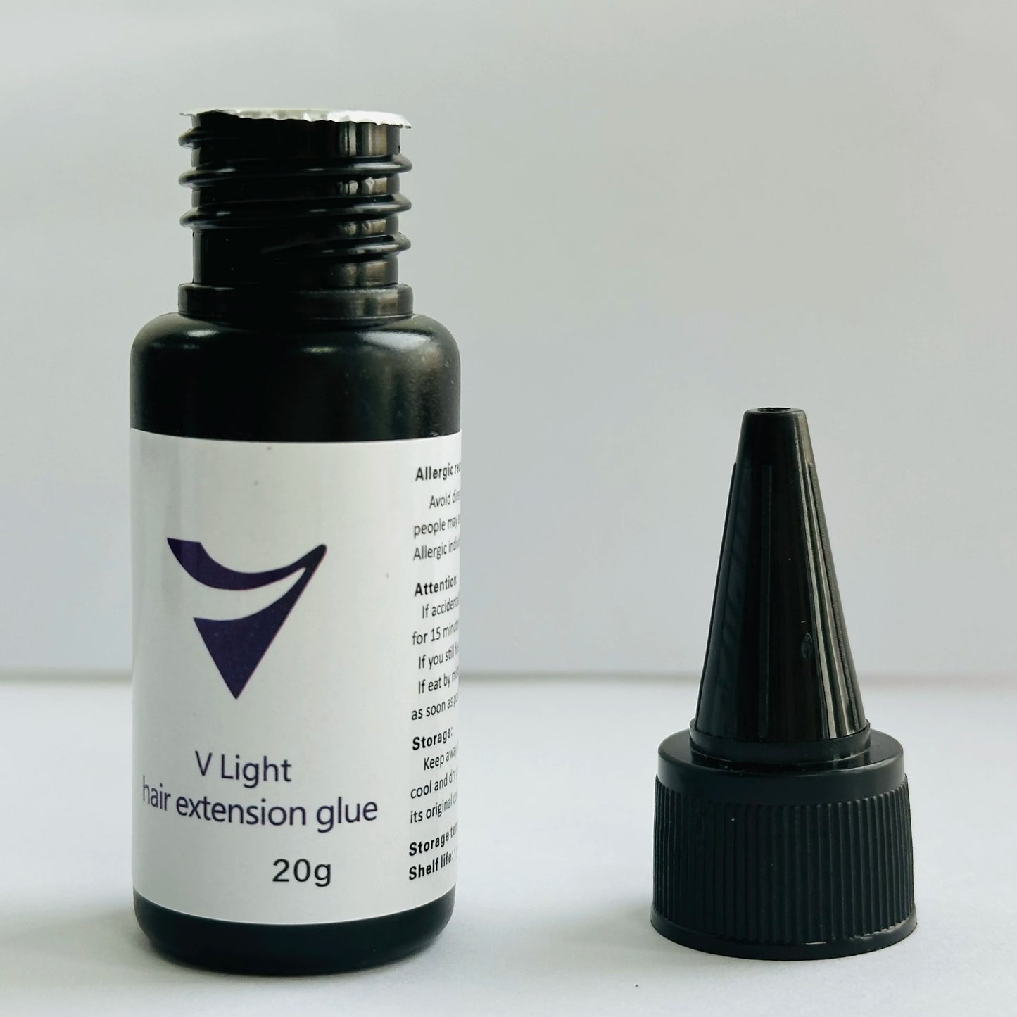 5/3/1PCV-Light Technology Hair Extension Clear Wig glue 20g V-light Traceless tool for tape Hair Extension Fast Grafting Tool