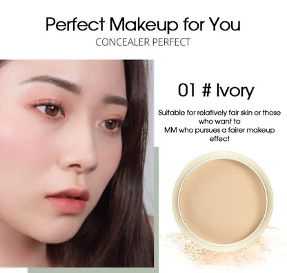 Japanese concealer set makeup soy milk powder, whitening makeup, durable oil control and moisturizing powder