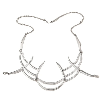 Punk Irregular Mask Gothic Mechanical Alien Fluid Face Accessories Metal Earrings for Women Men Halloween Party Jewelry C