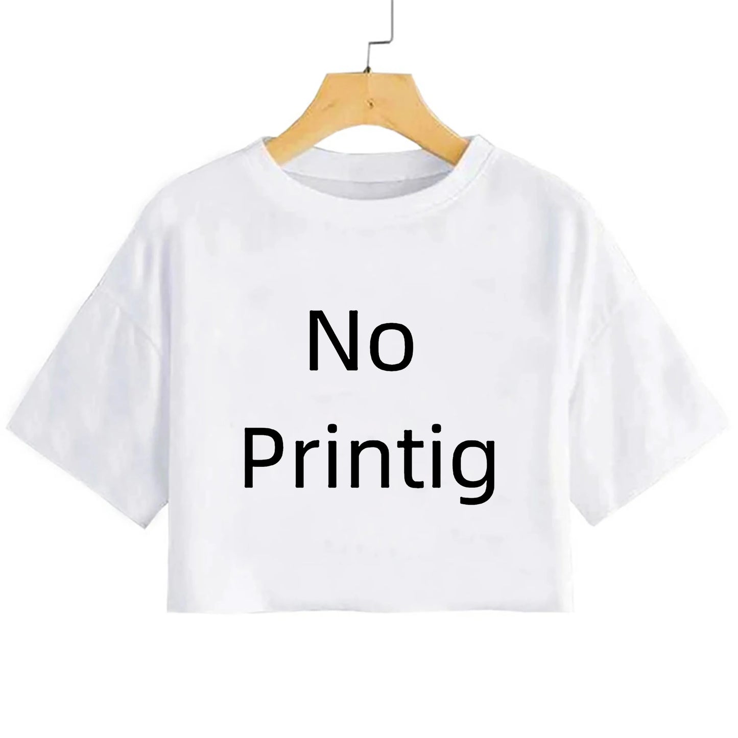 Y2K Letter Print Vintage High Street Aesthetic T-shirt 2000's Crop Top Summer Punk Short Sleeve Clothes Casual Streetwear Tshirt No printing-luqiz