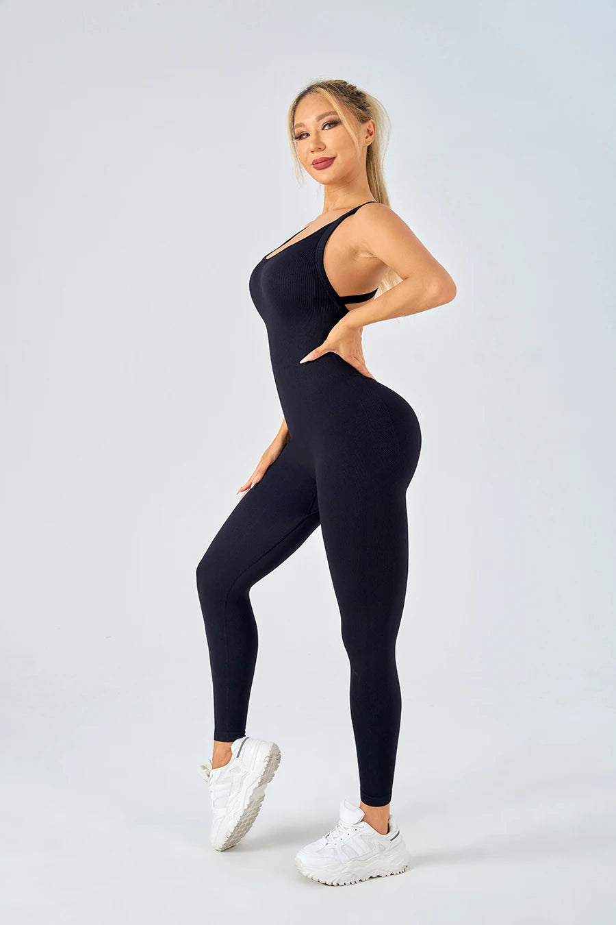 Seamless Sculpting Bodysuit Sportswear Woman Gym Jumpsuits Sport Woman Clothing Yoga Clothes Fitness Women Sports Leggings