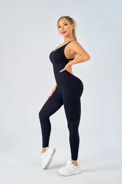 Seamless Sculpting Bodysuit Sportswear Woman Gym Jumpsuits Sport Woman Clothing Yoga Clothes Fitness Women Sports Leggings
