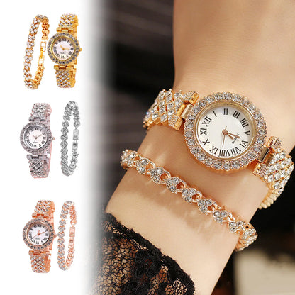 Watch For Women Watches 2025 Best Selling Products Luxury Watch Luxury Brand Reloj Mujer Watch Bracelet Set Diamond Steel Band