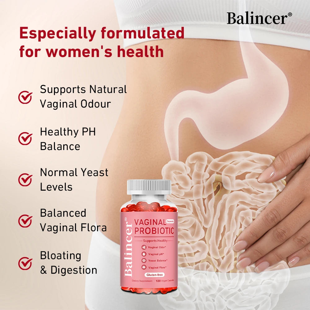 Probiotics for Women - Promotes Vaginal, Intestinal, Immune and Overall Women's Health, Aids The Digestive System