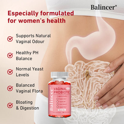 Probiotics for Women - Promotes Vaginal, Intestinal, Immune and Overall Women's Health, Aids The Digestive System