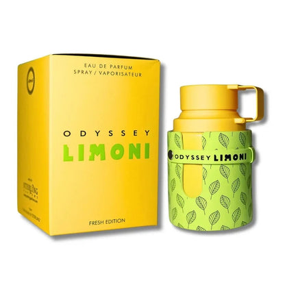 Armaf Odyssey Limoni Fresh for Unisex Eau De Parfum Spray 3.4 Ounce Badiee Stylez