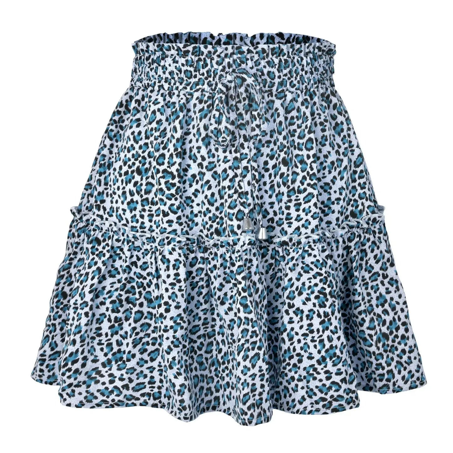 2025 Hot Sexy Ins Women's High Waist Fashion Printed Skirt Bohemian Style Small Floral A-line Female Mini Skirts Womens 001