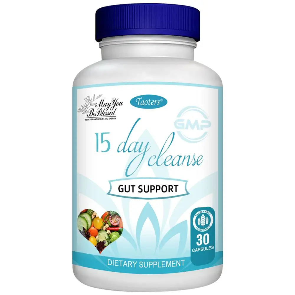 15-day Intestinal Cleansing and Detoxifying Capsules, Targeting The Overall Colon, Digestive Regulation, and Intestinal Health 30count United States