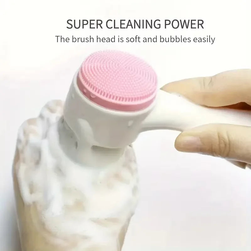 7-piece makeup and face wash beauty set, including 3 headband sets, 1 cosmetic bag, 2 face wash brushes and 1 powder puff Badiee Stylez