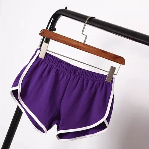 Sports Shorts Women Casual Fitness Shorts Cycling Running Wearing Causal Thin Anti-Walking Gym Yoga Hot Pants Bottoms Mujer PE