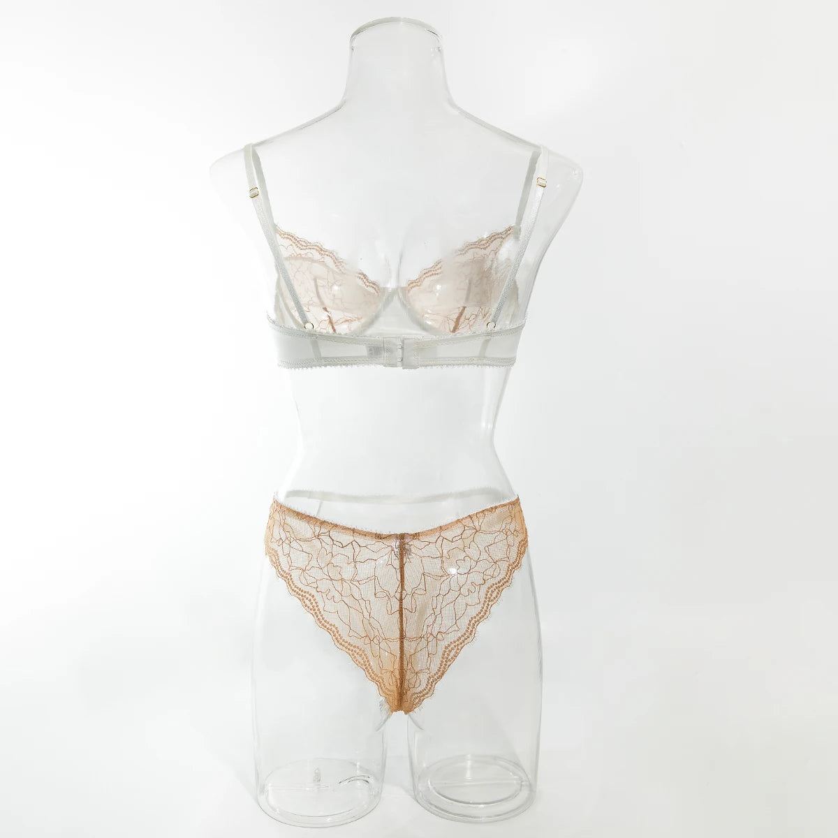 French Satin Lace Bra And Thong Set Sexy Ultrathint Lace Patchwork Lingerie Two Picec Sets Fancy Erotic Intimate Underwear Suit