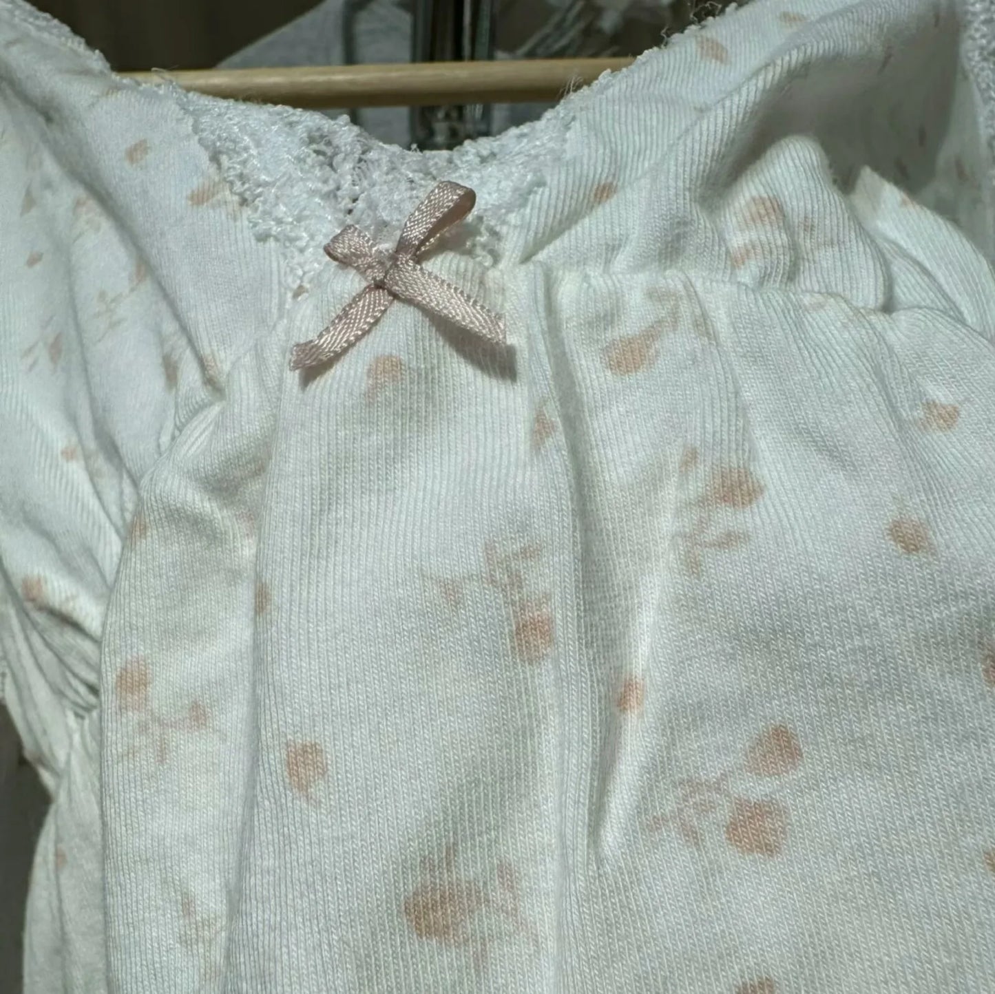 Floral Print Bow V Neck Camis Women Chic Lace Trim Sleeveless Slim Crop Tops Vest Sweet Casual Fashion Raw Hem Tank Top Y2k New