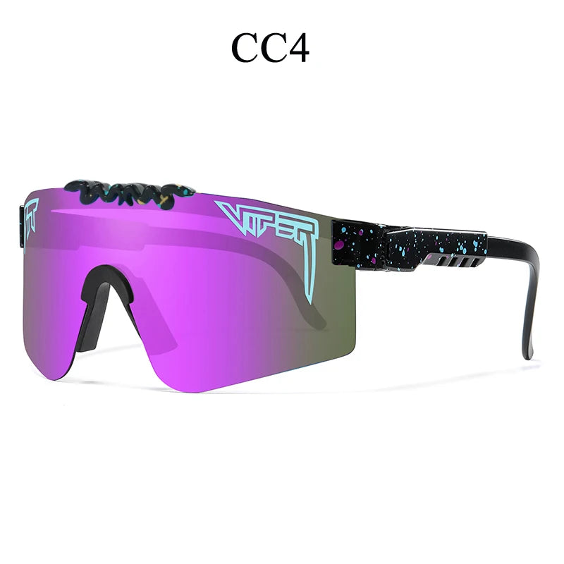 Adult UV400 Cycling Sun Glasses Pit Viper Sunglasses Men Women Outdoor Baseball Eyewear Sport Goggles Mtb Shades