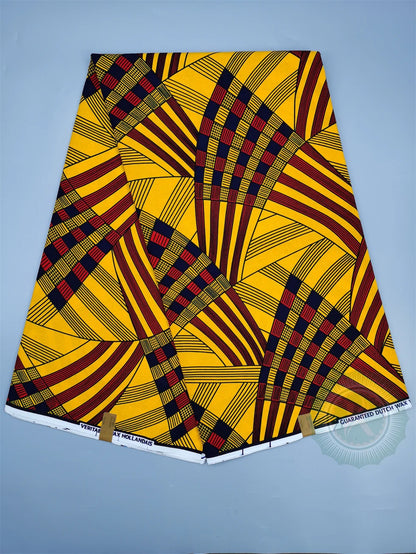 Classical Veritable Wax Guaranteed Real wax print fabric dutch hollandais pagne africa Dress 100% cotton 6yards