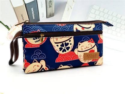 Polyester Waterproof Women's Coin Bag Ladies Organizer Wallet Female Phone Purse Money Pouch Clutch Handbag Carteira for Girls B4