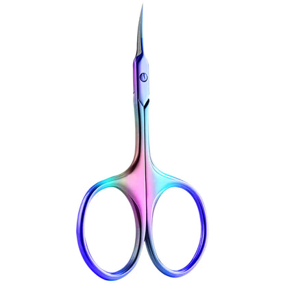 1/2/4Pcs Russian Cuticle Scissors Nipper Dead Skin Scissors Stainless Steel Manicure Pedicure Tools Nail Trimmer Clipper COLORFUL-1PCS