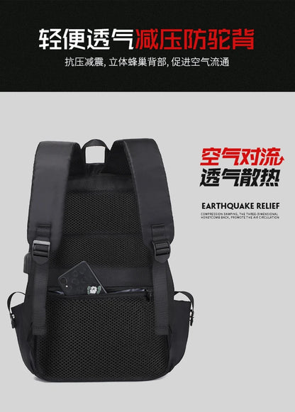 Football Super Stars MESSI Backpack Boy Girl Unisex College Student Backpack Women Men Laptop Teens Student USB Port Rucksack