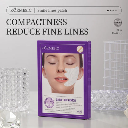 Hydrogel Smile Lines Patch Reduce Fne Lines Lifting Sagging Improve Dry Rough Smooth Enhance Skin Elasticity Moisturizing Care