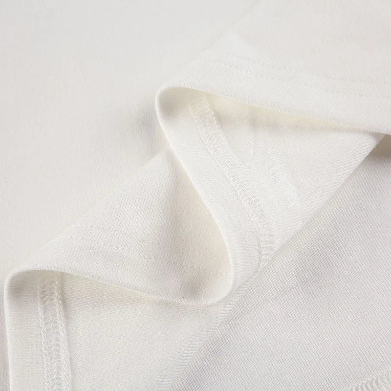 BIIKPIIK Casual Off Shoulder Solid Knitted Tops Concise Skew Collar Long Sleeve Autumn Tees For Women Sporty Irregular T-shirts