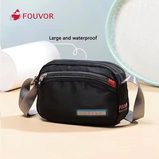 Fouvor Women Shoulder Bag Trend 2025 Nylon Small Crossbody Bag Fashion Sports Waterproof High End Messenger Bags Ladies 2587-19
