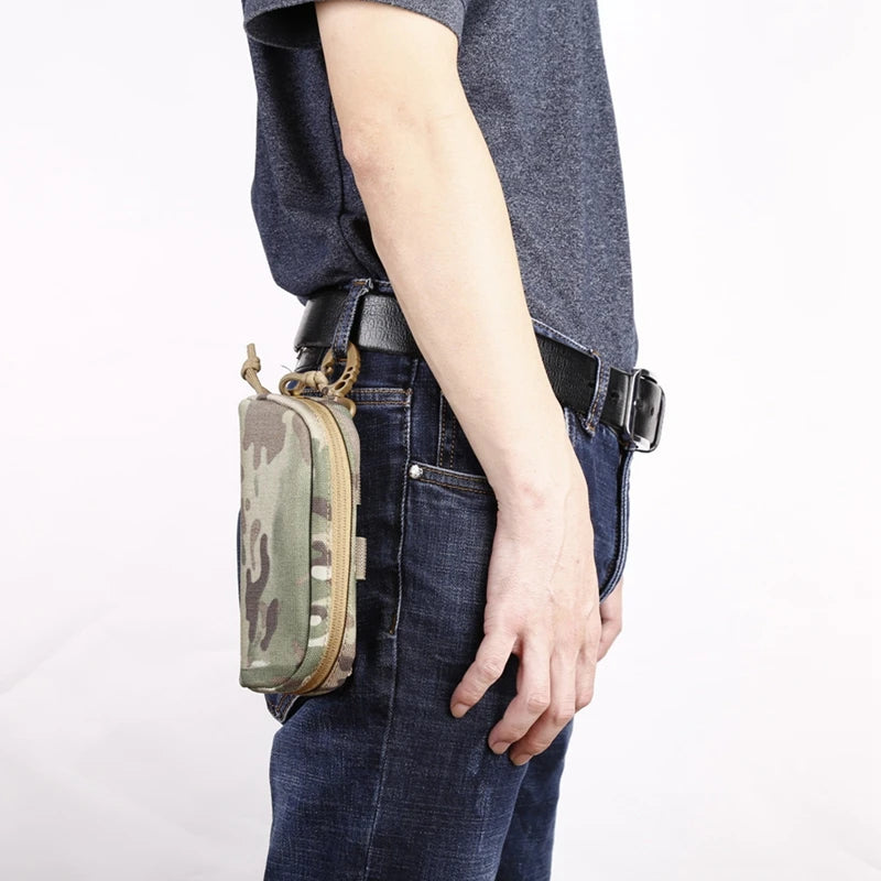 Outdoor Hunting Sunglasses Case Molle Durable Goggles Tactical Bag Sunglasses Storage Case Nylon Hard Glasses