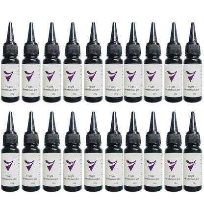 5/3/1PCV-Light Technology Hair Extension Clear Wig glue 20g V-light Traceless tool for tape Hair Extension Fast Grafting Tool