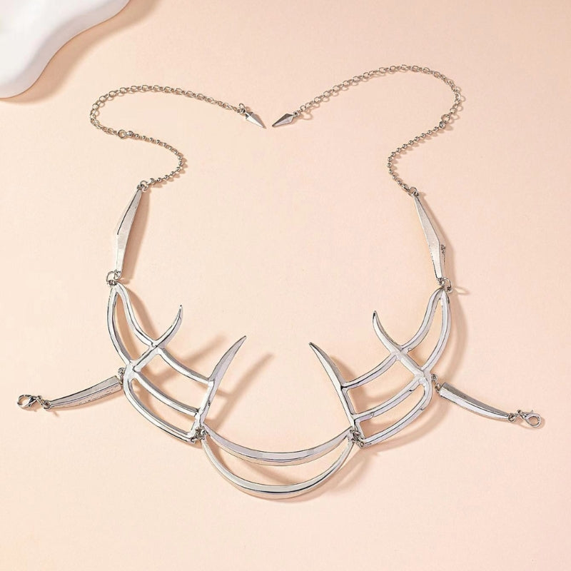 Punk Irregular Mask Gothic Mechanical Alien Fluid Face Accessories Metal Earrings for Women Men Halloween Party Jewelry