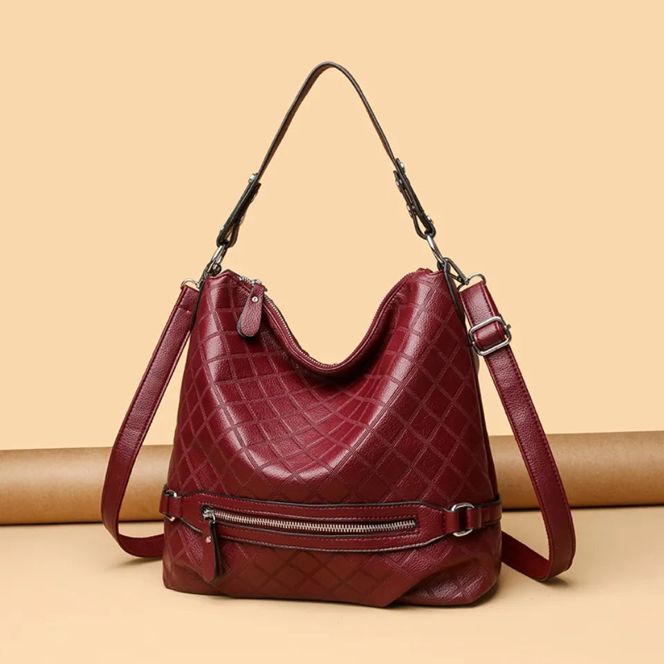 Genuine Brand High Quality Leather Casual Tote Luxury Handbags Women Bags Designer Shoulder Underarm Bags for Women Bucket Sac