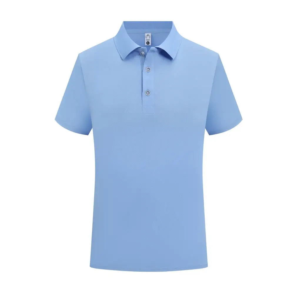 Sublimation Blank Polo Shirts Men Summer Short Sleeve Collar T Shirt Wholesale Casual Polo Tshirt For Men Camisas Para Hombres