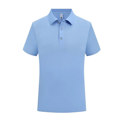 Sublimation Blank Polo Shirts Men Summer Short Sleeve Collar T Shirt Wholesale Casual Polo Tshirt For Men Camisas Para Hombres