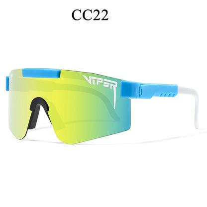 Adult UV400 Cycling Sun Glasses Pit Viper Sunglasses Men Women Outdoor Baseball Eyewear Sport Goggles Mtb Shades CC22
