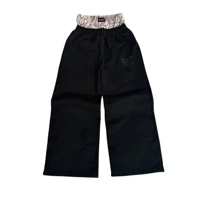 Eyehategarment Pants Fashion American Hip Hop Women Jogger Drawstring Sweatpants Oversize Double Waist Cargo Trousers Streetwear high quality6