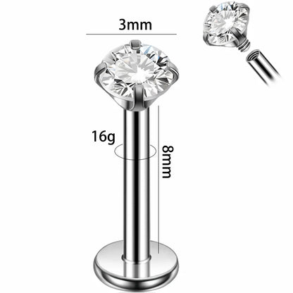 Dreamlee ASTM G23 Titanium Connector Chain For Nose Ring Hoop Clicker Cartilage Helix Body Piercing Jewelry Accessory B CHINA