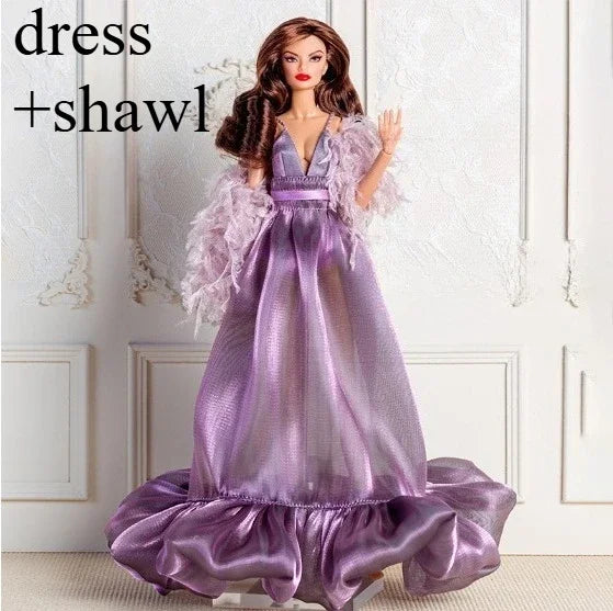 LX1006 Beautiful dress clothes gifts for your 1/6 babi Xianxian xinyi fr fr2 mizi Mengfan dolls KD36 clothes only 10 No doll included