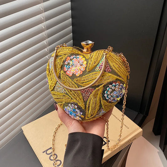 Luxury Gold Clutch Bags for Women 2025 Party Bags Evening Purse Designer Crossbody Bag New in Handbag Ladies hand bag sac femme