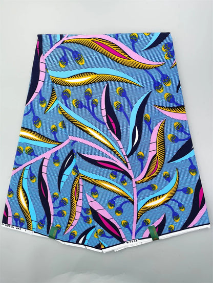 Classical Veritable Wax Guaranteed Real wax print fabric dutch hollandais pagne africa Dress 100% cotton 6yards Sage Green 6Yards 950g