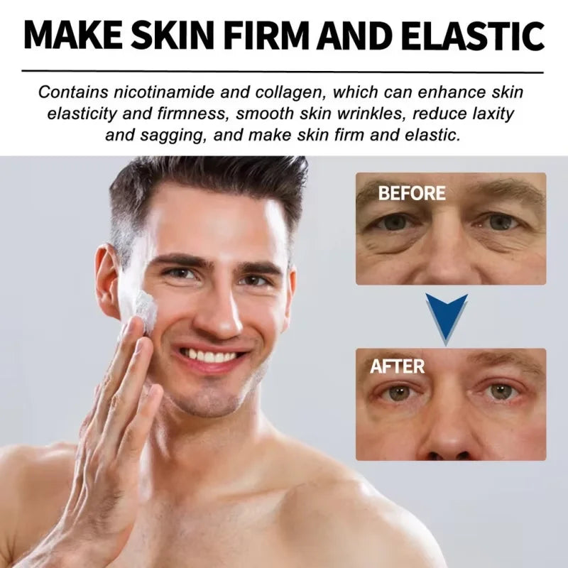 Retinol Anti-wrinkle Cream For Men Collagen Anti-Aging Removal Face Neck Wrinkle Efficient Moisturizing Firming Korean Skin Care