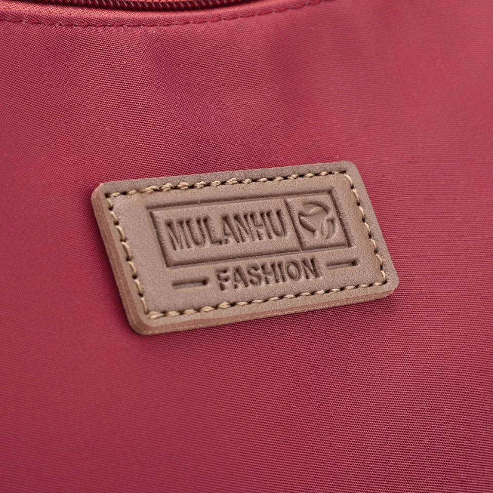 Waterproof Nylon Women Shoulder Bag Three Layers Handbag Ladies Crossbody Bags for Mother Girls Messenger Travel Daily Use Bags