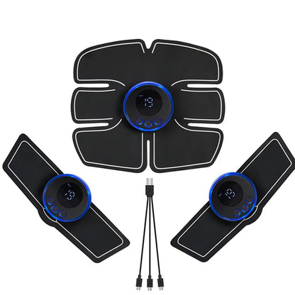 Electric Abdominal Muscle Stimulator EMS Wireless Buttocks Hip Trainer Weight Loss Body Slimming For Arm Back Leg Waist Fitness Option1