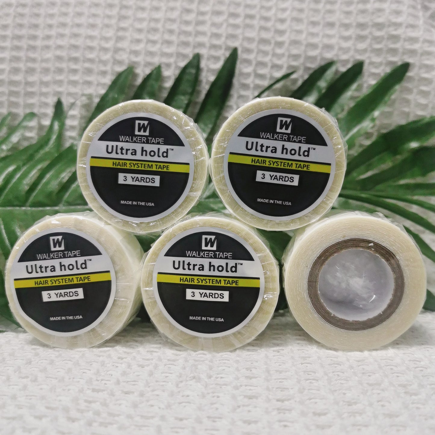 Lace Wig tape glue for hair extensions Ultra Hold Adhesive Tape glue for wig 3Yards 1.0cm Wig Glue Hair System Tape For Toupees