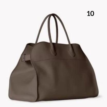 Handbag Tote Tote Commuter Leather Large Capacity Computer Bag White Soft Breathable Handbags Traveling 10 4